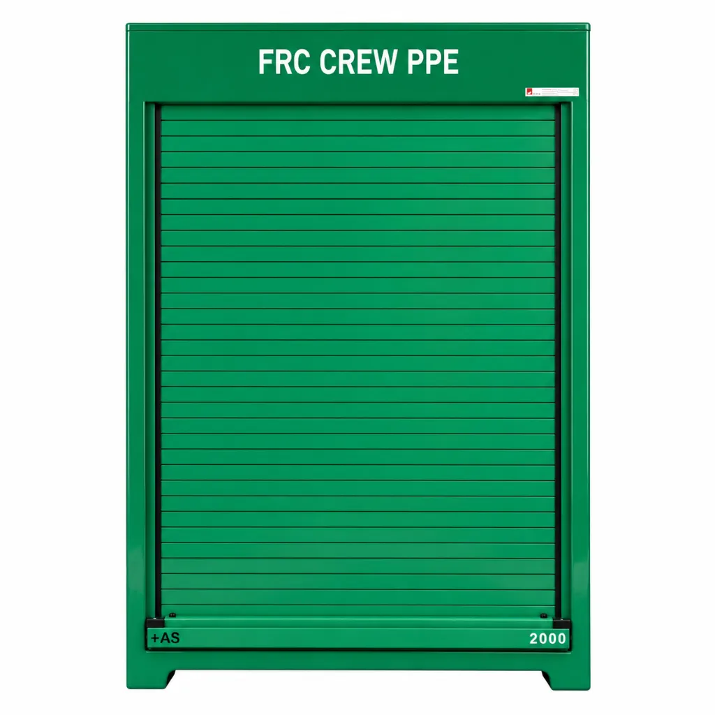 FRC Crew PPE Cabinet - inc Roller Shutter(Closed).webp