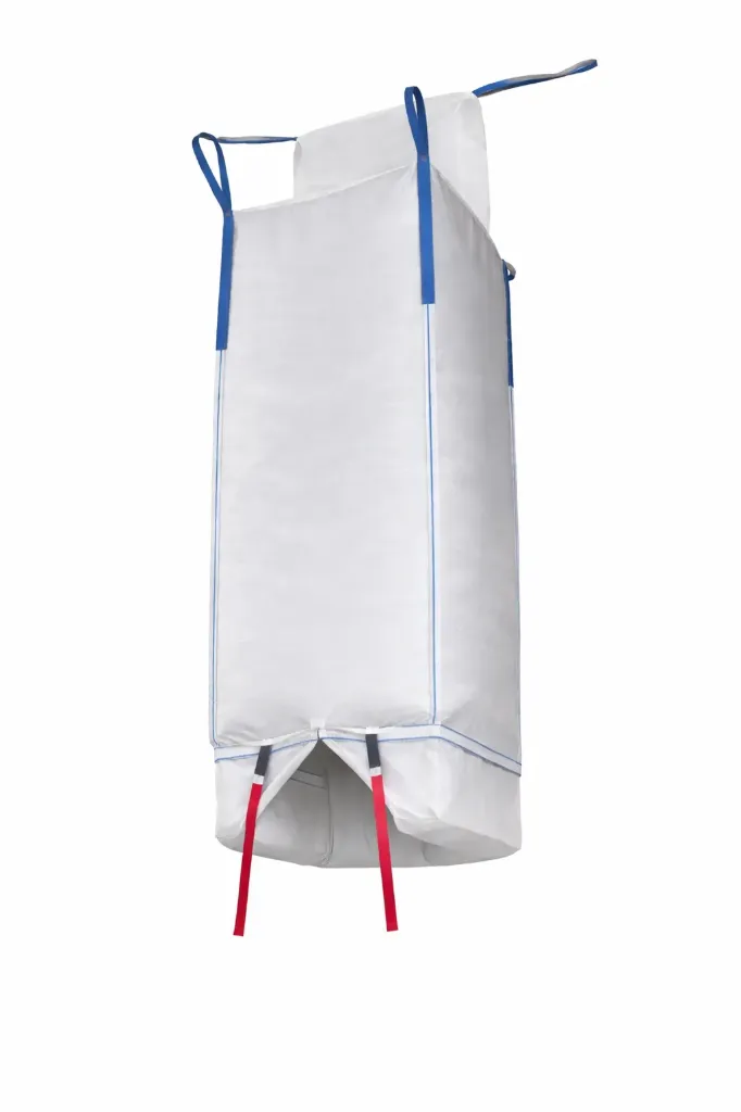 1CBM of 50-60mm Aggregate packed in 2T Bulk Bag, Full Drop Bottom Discharge, 90×90×150cm