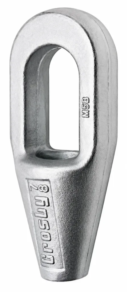 [1040055] Crosby G-417 Galvanised Closed Spelter Socket (CSS) (1040055 - 32-35mm - 136T Ultimate Load)