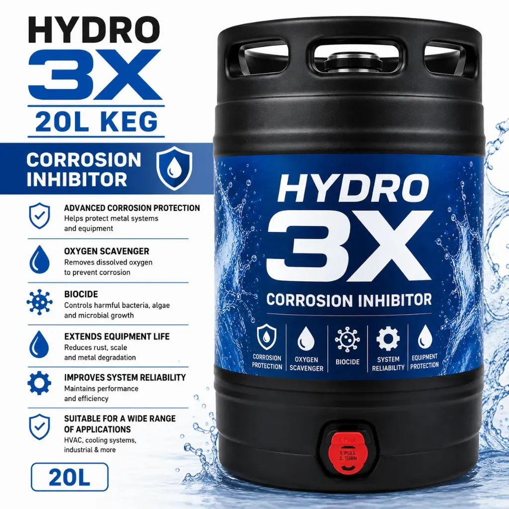 HYDRO 3X Corrosion Inhibitor 20L Keg
