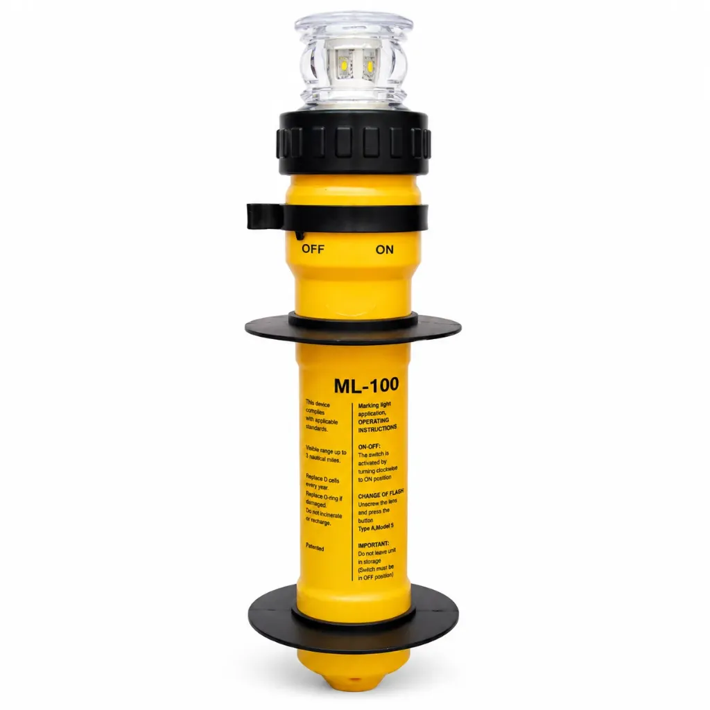 ML-100 Marker Light White LED 25 flash, 5 Cd