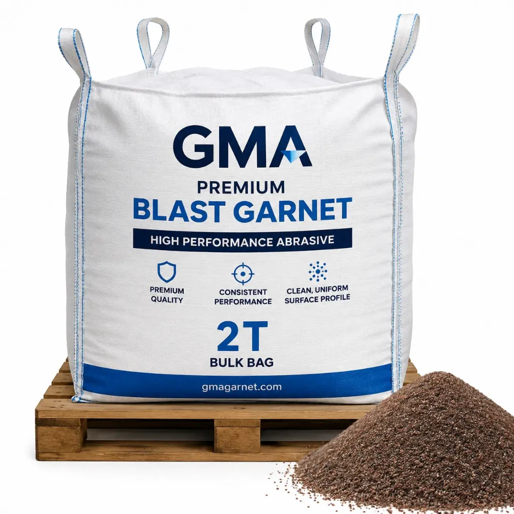 GMA Premium Blast Garnet – 2T Bulk Bag