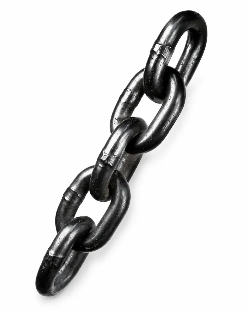 [101413] G80 Chain 1m Cut Length (Black) (13mm)