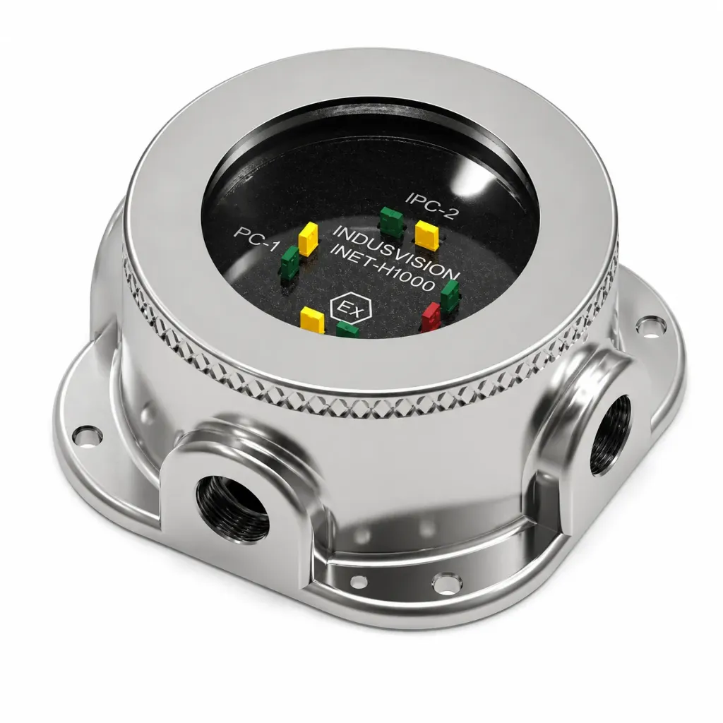 Explosion-Proof PoE Junction Box – 4-Channel Extender