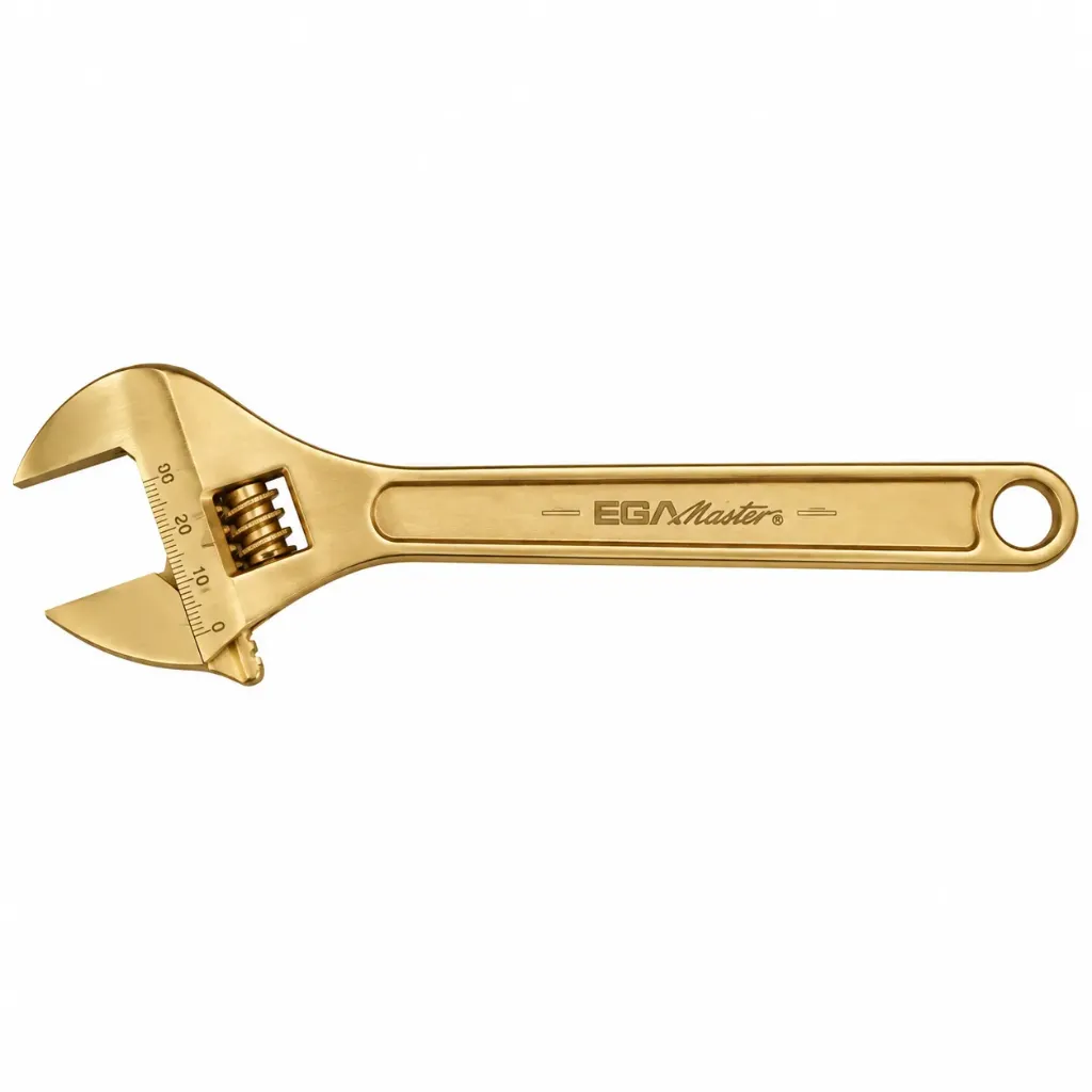 Adjustable Wrench Non Sparking Cu-Be