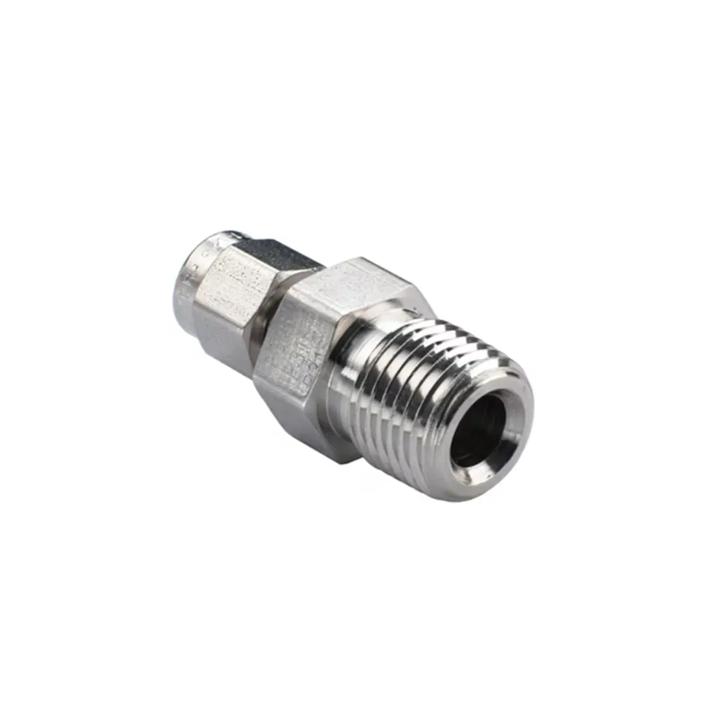 [GE10SR1/4EDCF] Parker Male Connector – 10S to 1/4" BSPP