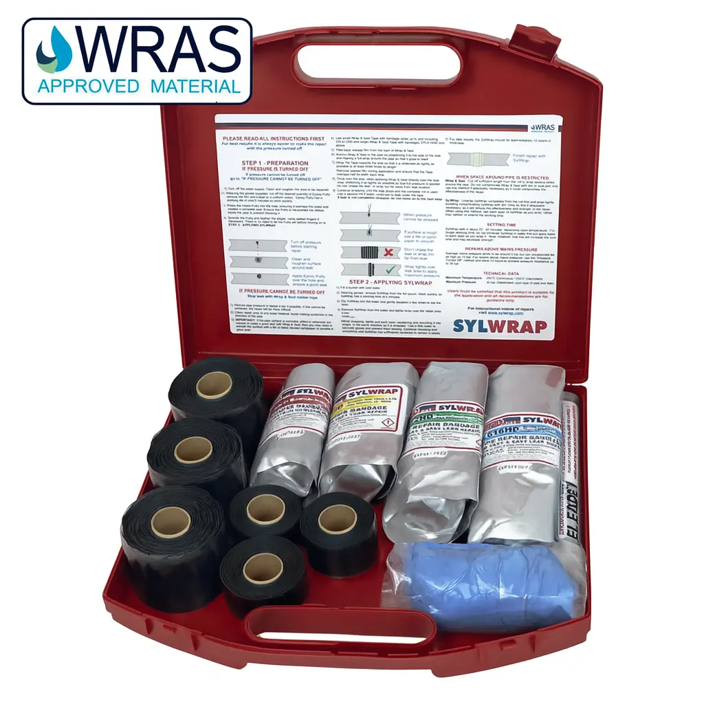 SylWrap Pipe Repair Contractor Case - For multiple emergency repairs (100 - 300mm Pipes)