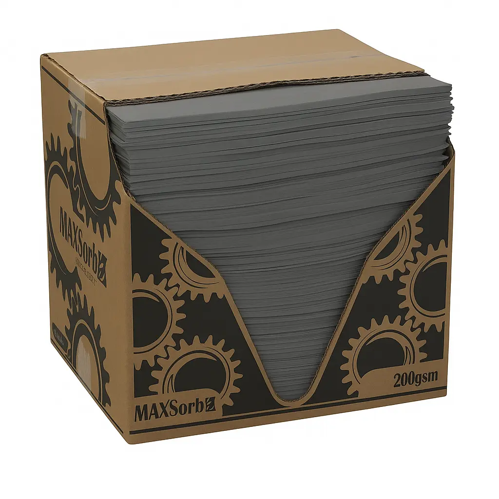 [MAX-GPPH4545] 380gsm General Purpose Absorbent Pads - Pack of 100
