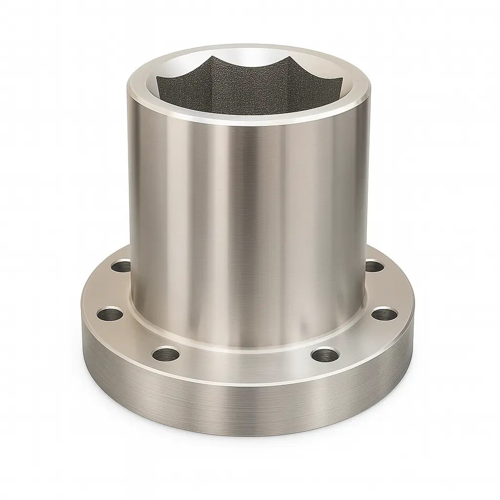 Sleeve Adapter Hex Size 2-15/16” (75mm) to Square Size 50 x 50mm