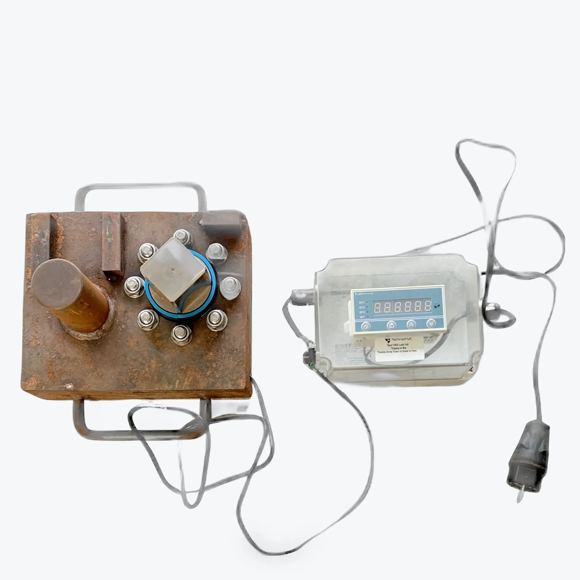 SpinTorq Hydraulic Tool Calibration Test Stand – 200 × 250mm – High-Strength Steel
