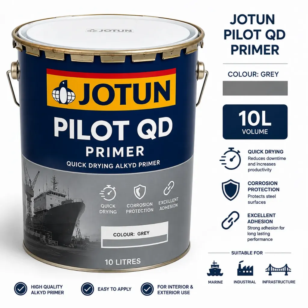Jotun Pilot QD Primer Grey – 10L