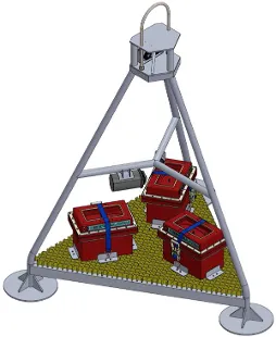 Subsea Remote Camera Frame – ROV-Deployed HD Seabed Monitoring System