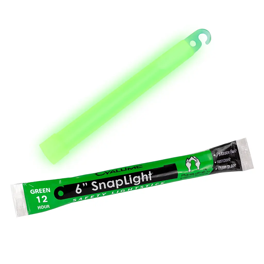 [01516186] Cyalume 6-Inch Green Safety Lightstick