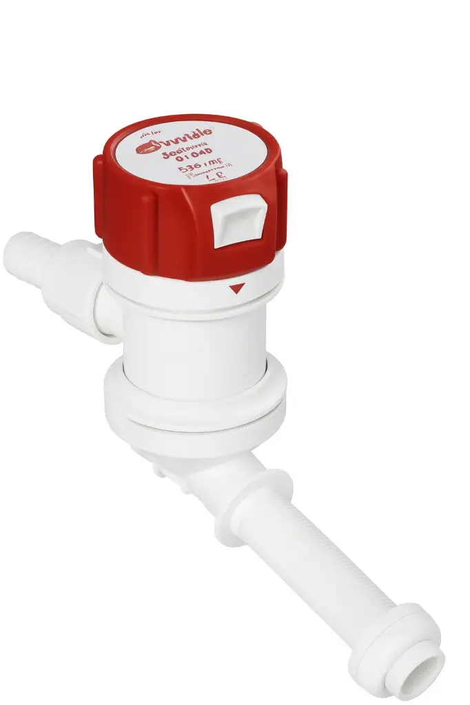 Rule Tournament 400 Dual Port Livewell Pumps Angled – 500GPH 12 Volt 401C