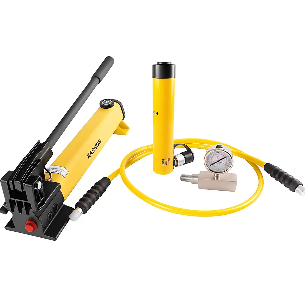 KASHON 10 Ton Single Acting Hydraulic Cylinder Kit