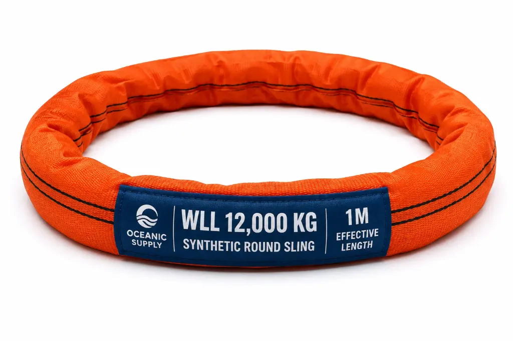 Synthetic Round Sling – 12 Tonne WLL x 1m Effective Length