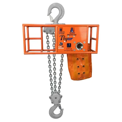 WLL 20t x 3m Tiger ROV Chain Block with D Handle