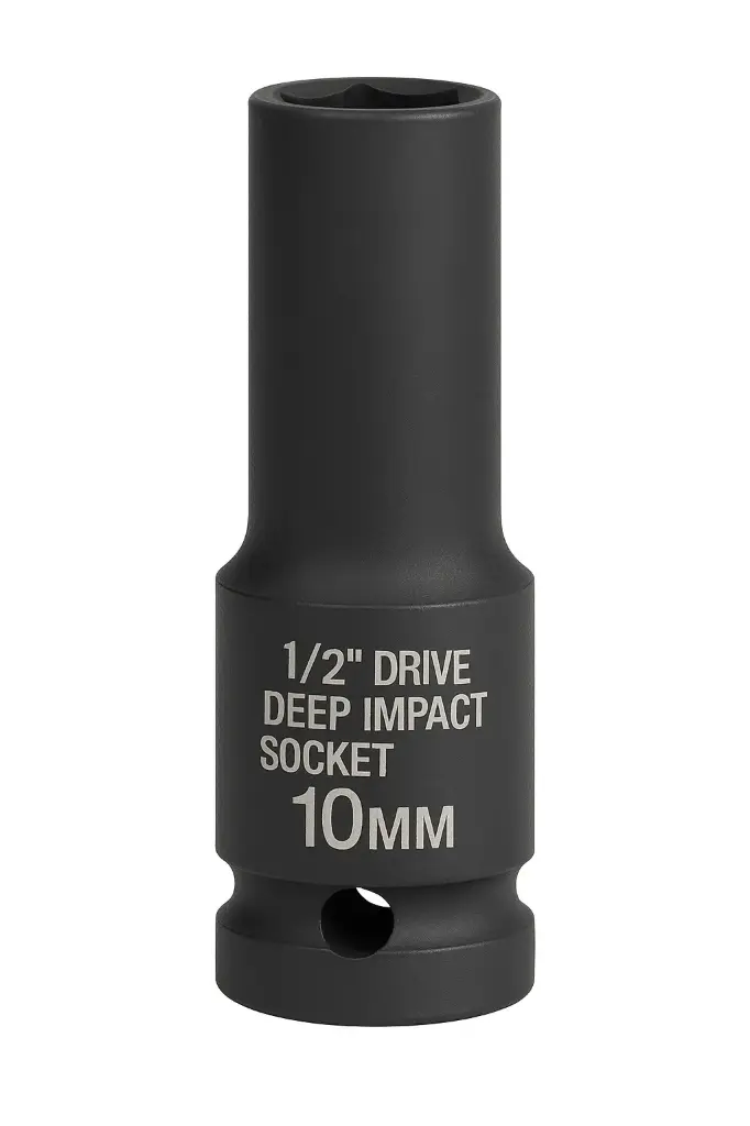 1/2" DRIVE DEEP IMPACT SOCKET 10MM