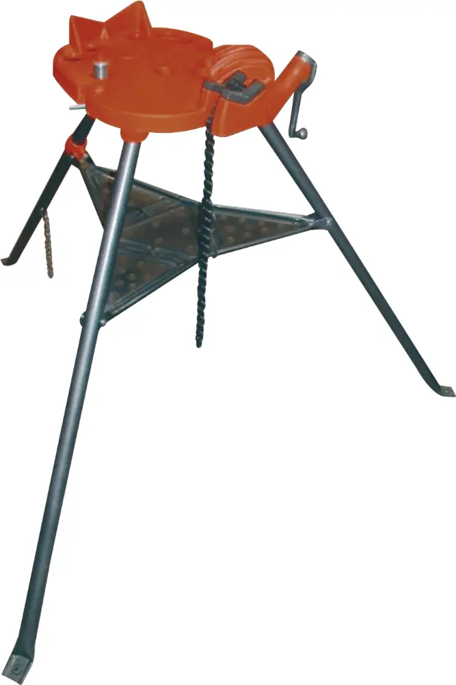 TRIPOD STAND WITH CHAIN PIPE VICE 6"