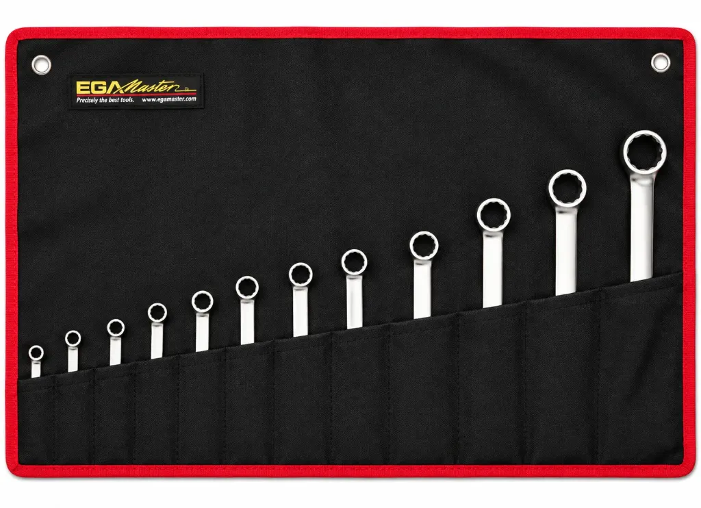 Combination Wrenches 1/4" - 1.1/8" Mirror Polished Chrome Plating - Set of 17