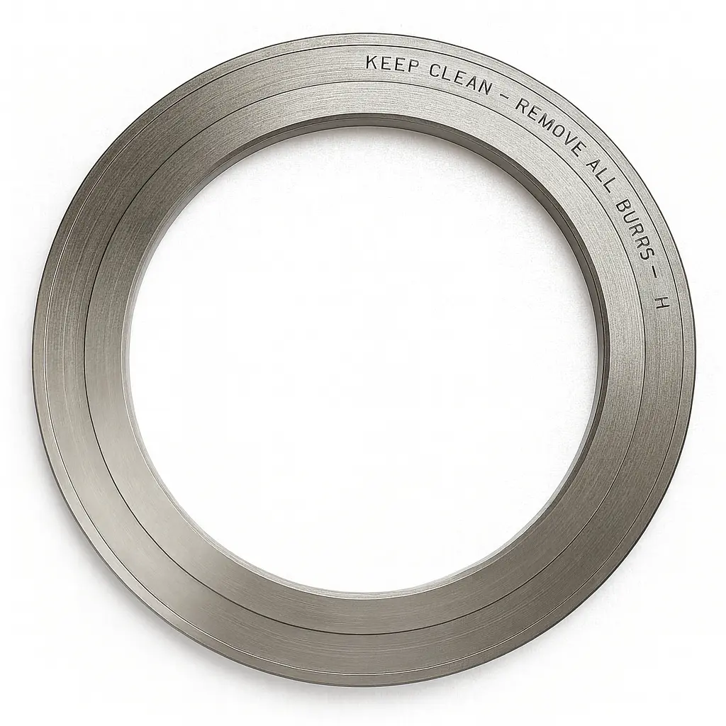 6" (DN150) Spiral Wound Gasket – Type CRIR, 316L/Graphite, 4.5mm, Class 150, ASME B16.20