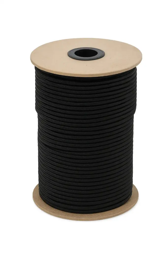 2 x 10mm x 50m Shock Cord / Bungee Rope with Latex Rubber Core