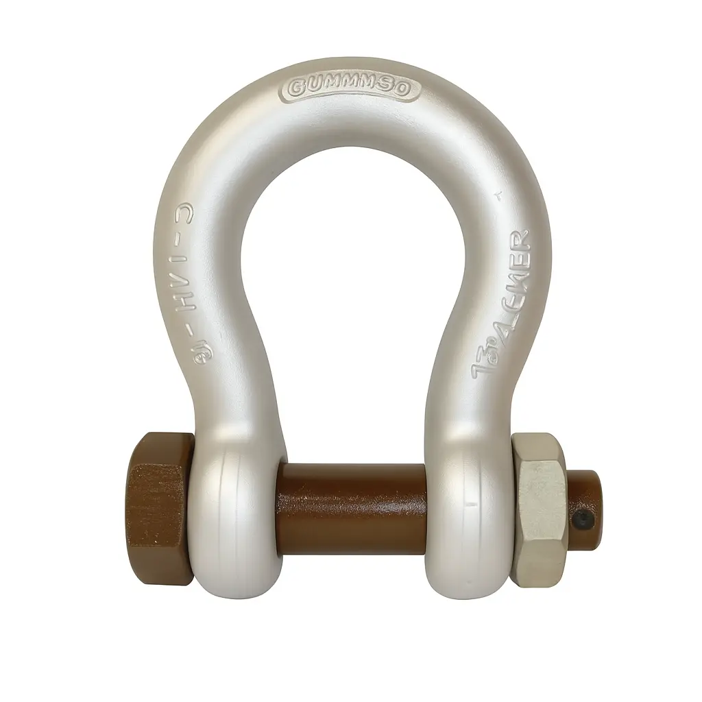 [A085509] Gunnebo 855 Bow Bolt & Nut Shackle (3/8" X 1T [A085509])