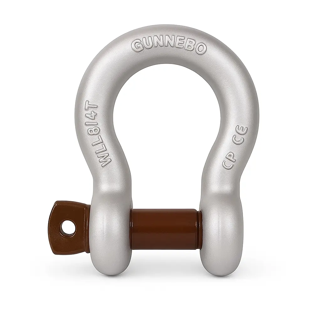 [A085413] Gunnebo 854 Bow Screw Pin Shackle (1/2" x 2T [A085413])