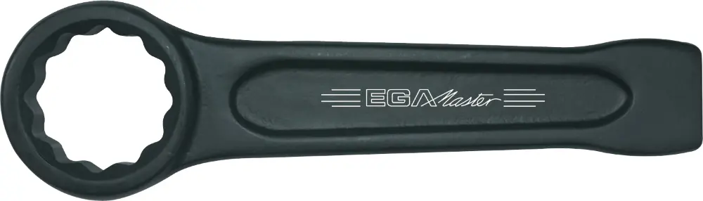 [60985] Slogging Ring Wrench DIN-7444 Phosphated (12 edges) (1.3/16")