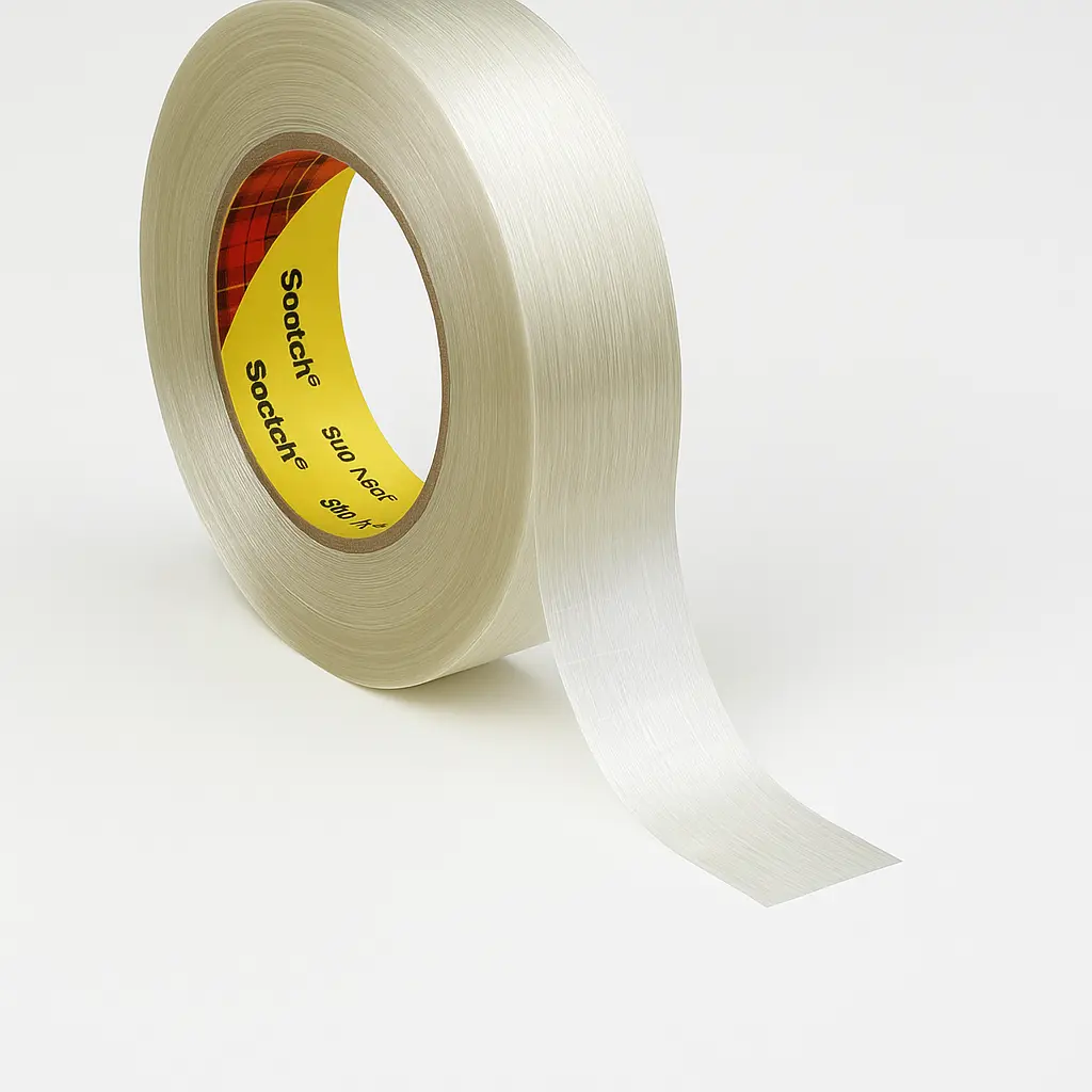 3M Scotch® Filament Tape 890MSR, Clear, 24 mm x 55 m, 8 mil