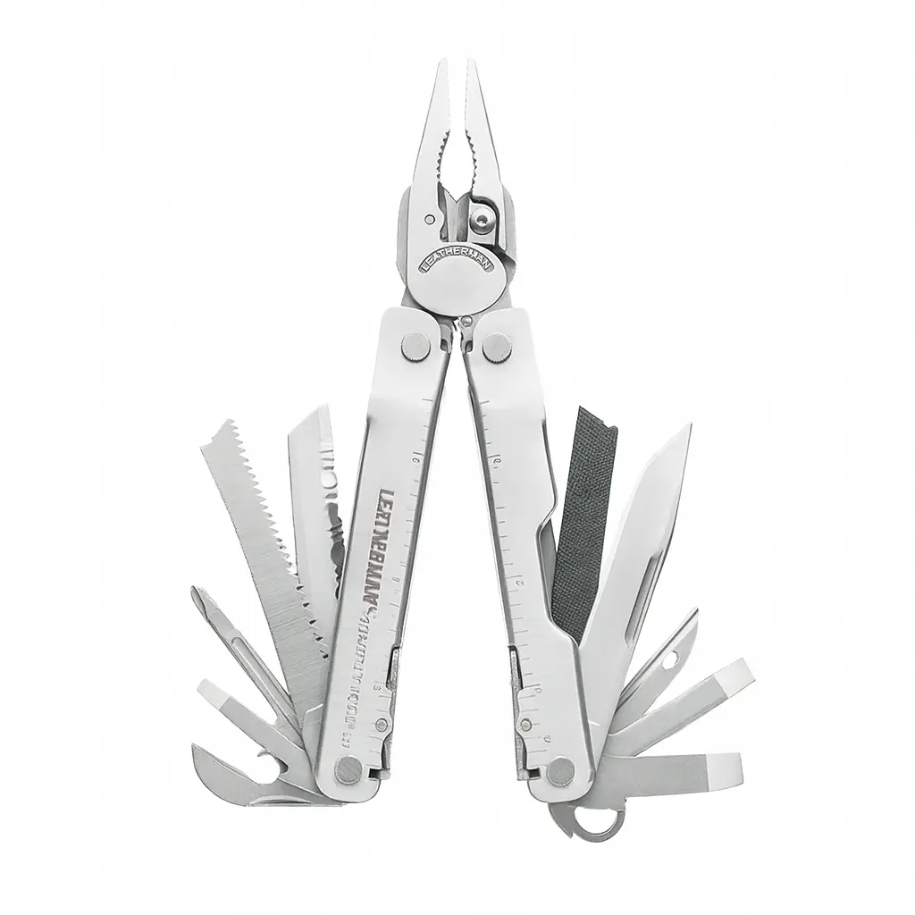 Leatherman Super Tool 300 Heavy-Duty Multitool with Knife Blade & Pliers – 19 Tools in One