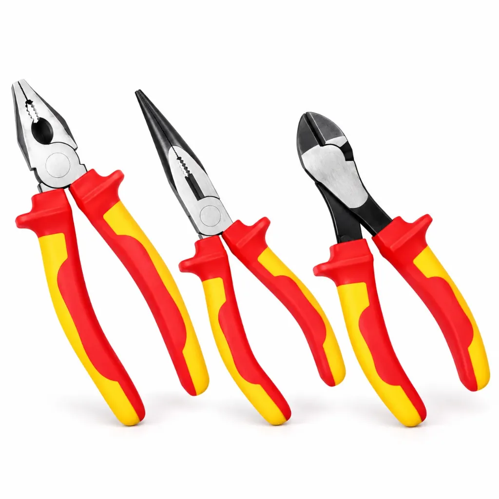  PLIER & CUTTER 3 PIECE SET VDE 1000V