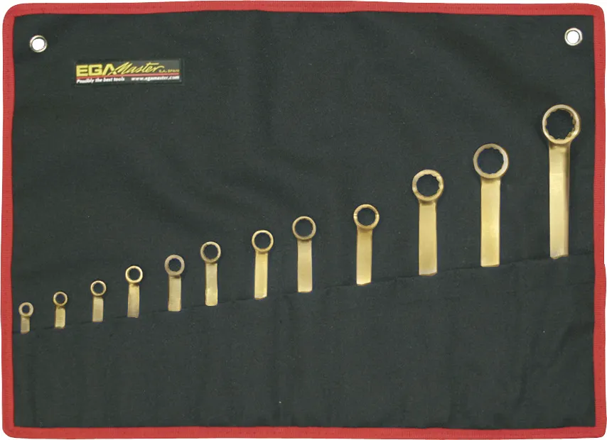 [76432] SET OF 26 COMBINATION WRENCHES 6 - 32MM NON SPARKING Cu-Be