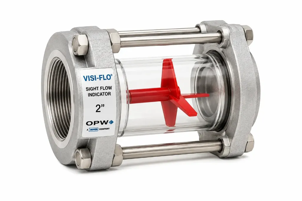 [1520-RF-0202] OPW Visi-Flo 2" Sight Flow Indicator – Visual Flow Monitor