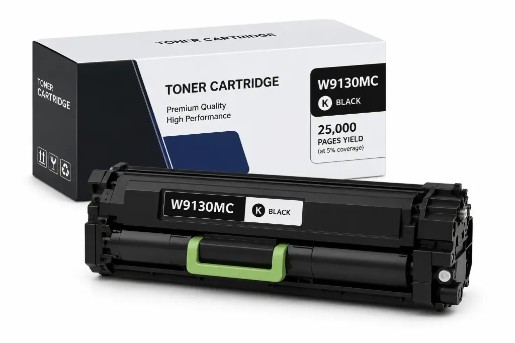 Aftermarket HP Toner Cartridge – Black (W9130MC, 25K Yield)