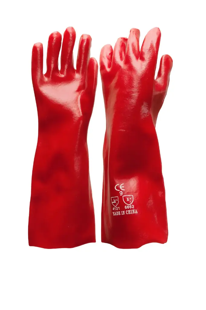Hand Protection Chemical Resistant Rubber Gloves 18"/450MM