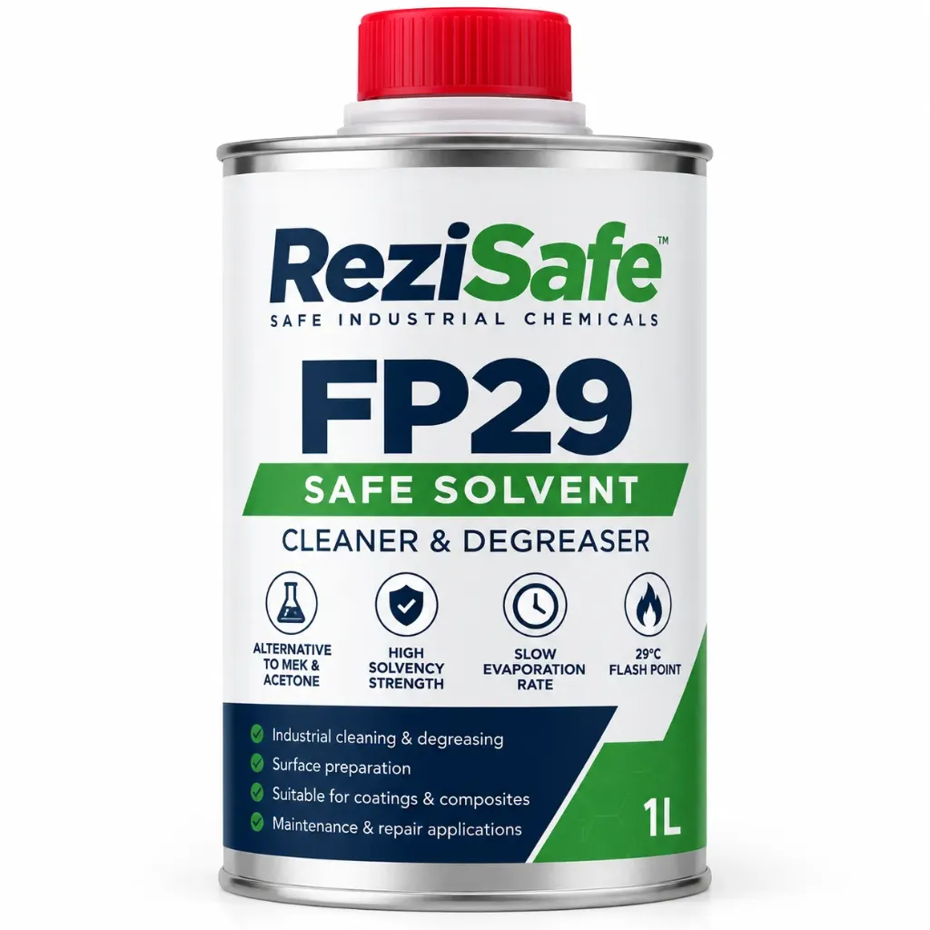 ReziSafe FP29 Safe Solvent Cleaner & Degreaser – 1L