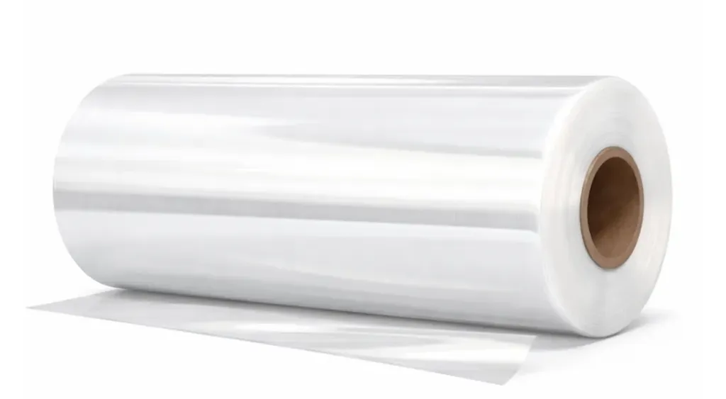 Clear Polyethylene PE Film Roll – One-Sided Anti-Static, 600mm Width × 200m Length