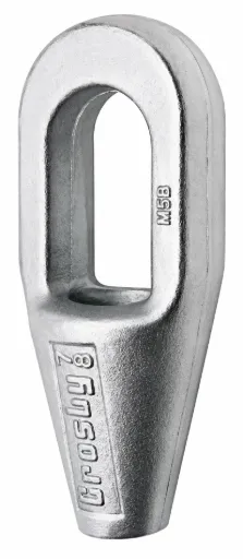 Crosby G-417 Galvanised Closed Spelter Socket (CSS)