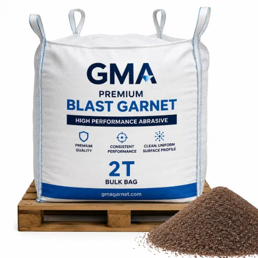 GMA Premium Blast Garnet – 2T Bulk Bag