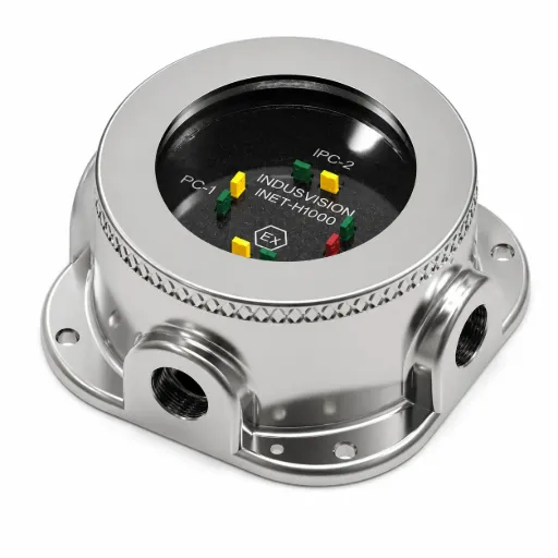 Explosion-Proof PoE Junction Box – 4-Channel Extender