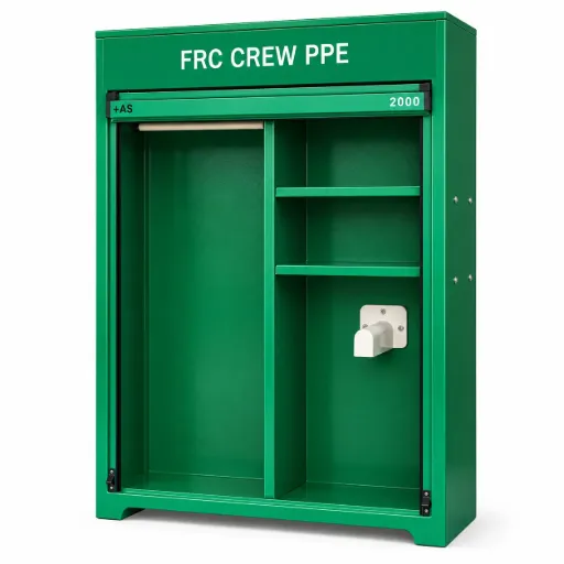 FRC Crew PPE Cabinet with Roller Shutter