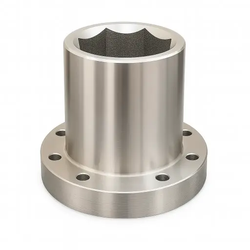 Sleeve Adapter Hex Size 2-15/16” (75mm) to Square Size 50 x 50mm