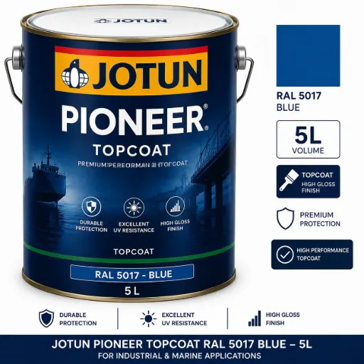 Jotun Pioneer Topcoat RAL 5017 Blue - 5L