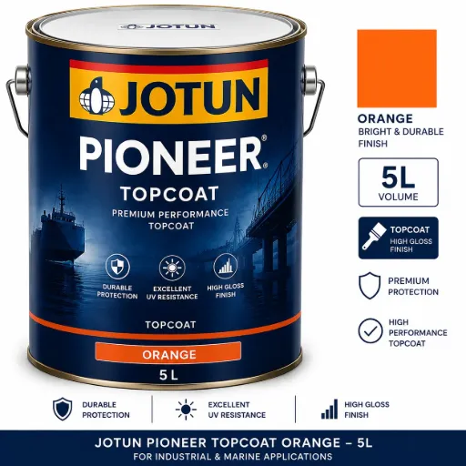 Jotun Pioneer Topcoat Orange – 5L