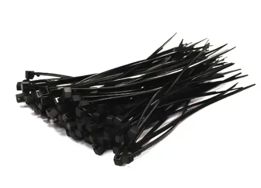 Black UV Nylon Cable Ties 300 x 8.8mm (Pack of 100)
