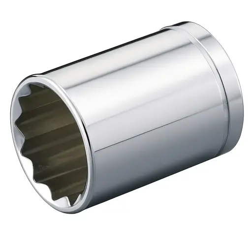 [K2892] 1/2" Square Drive Standard Socket - 12 Points - Double Hex - Imperial - 3/4"