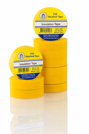 Yellow PVC Electrical Insulation Tape - 16 mm x 20 m 