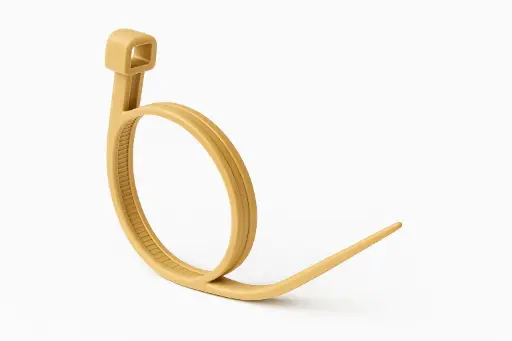[BDG250] Biodegradable Cable Ties 252 x 4.8mm (Pack of 100)