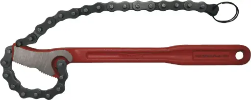 Reversible Chain Pipe Wrench 4"